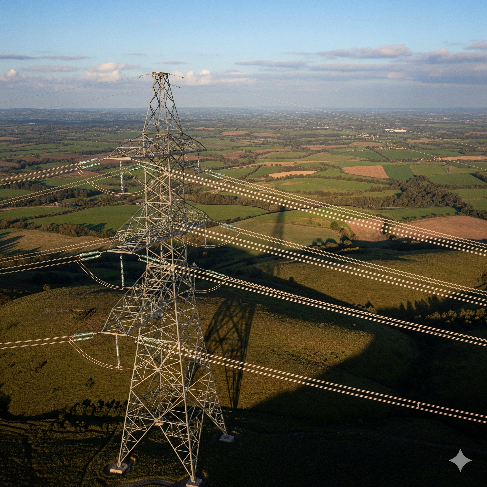 High-voltage transmission line